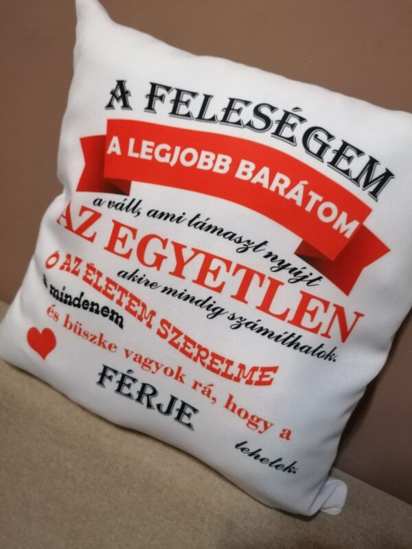 A feleségem a legjobb barátom