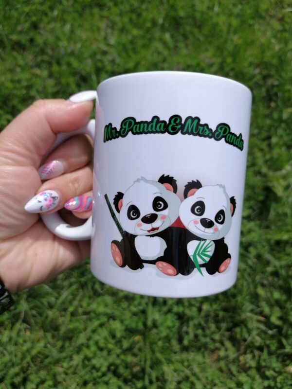 Pandás bögre