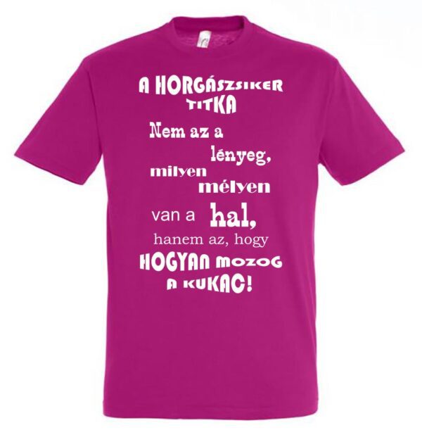 A horgászsiker titka