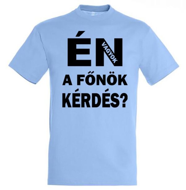 Én vagyok a Főnök