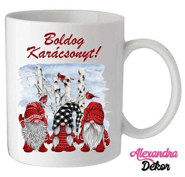 Karácsonyi Bögre