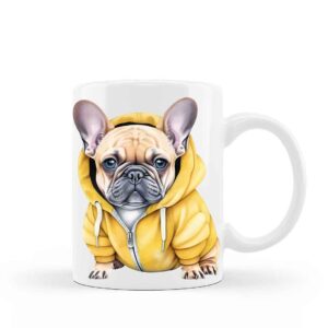 Francia Bulldog bögre