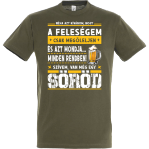 Vicces sörös póló