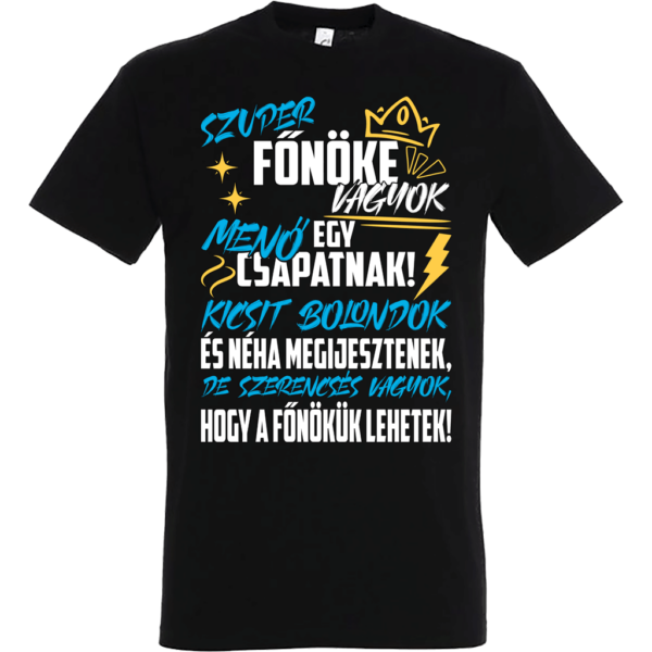 Szuper főnök póló