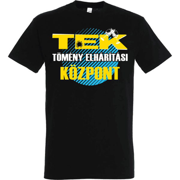 Tömény elhárítási központ TEK póló