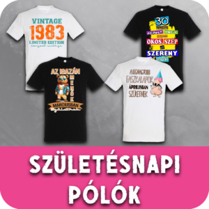 Születésnapi pólók