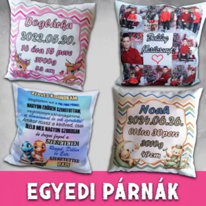 Egyedi párnák