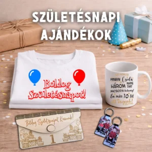 Születésnapi ajándékok – egyedi meglepetések minden alkalomra