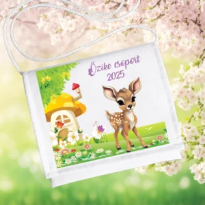 Ovis ballagó tarisznya Őzike csoport 2025 – őzikés mintával